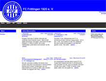 Tablet Screenshot of fc-frittlingen.de
